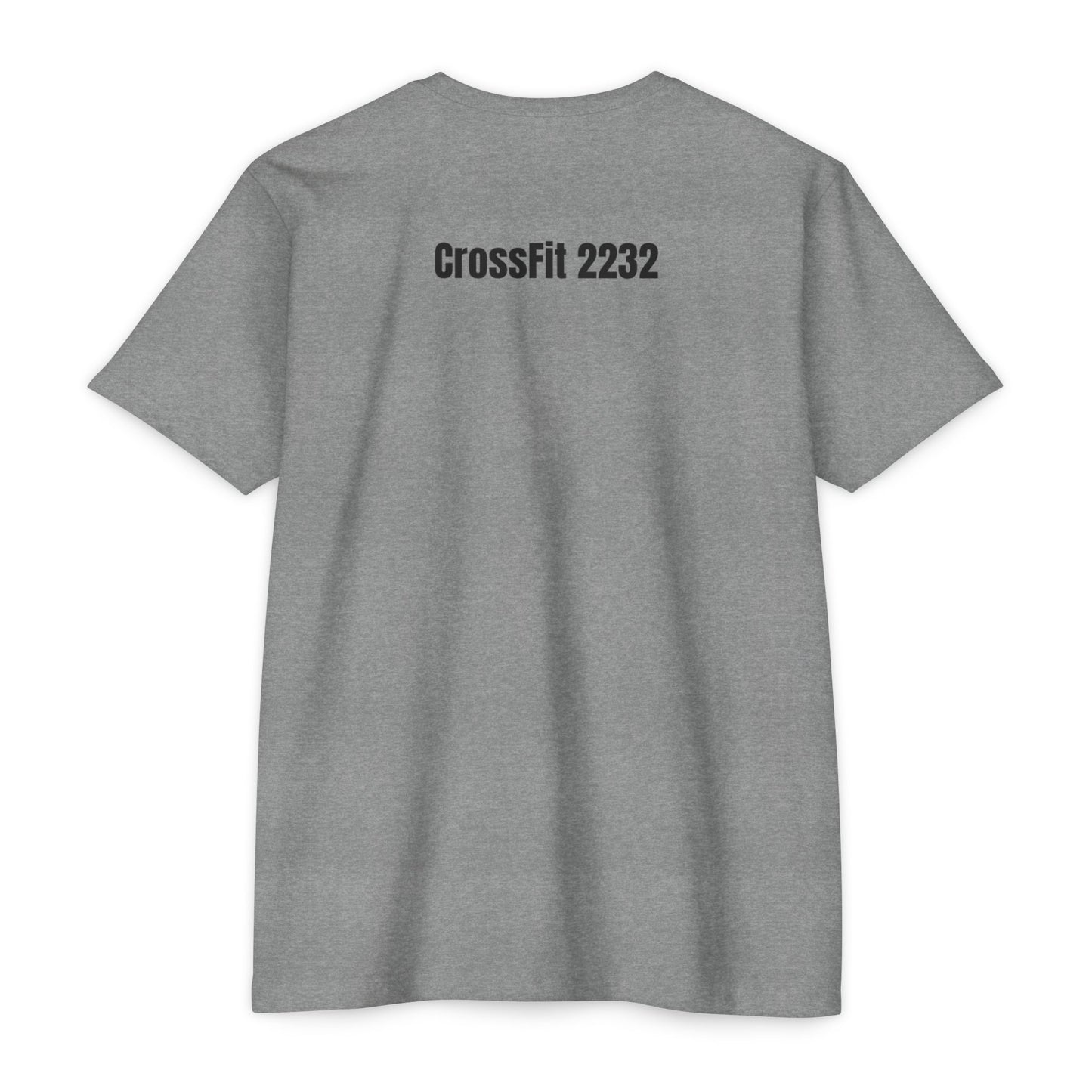 CrossFit Inspired Unisex CVC Jersey T-shirt - Motivational Fitness Tee