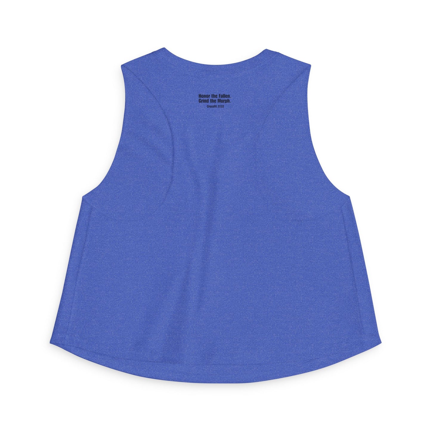 Murph Workout Women's Crop Top — American Flag WOD Fitness Tank