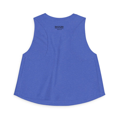 Murph Workout Women's Crop Top — American Flag WOD Fitness Tank