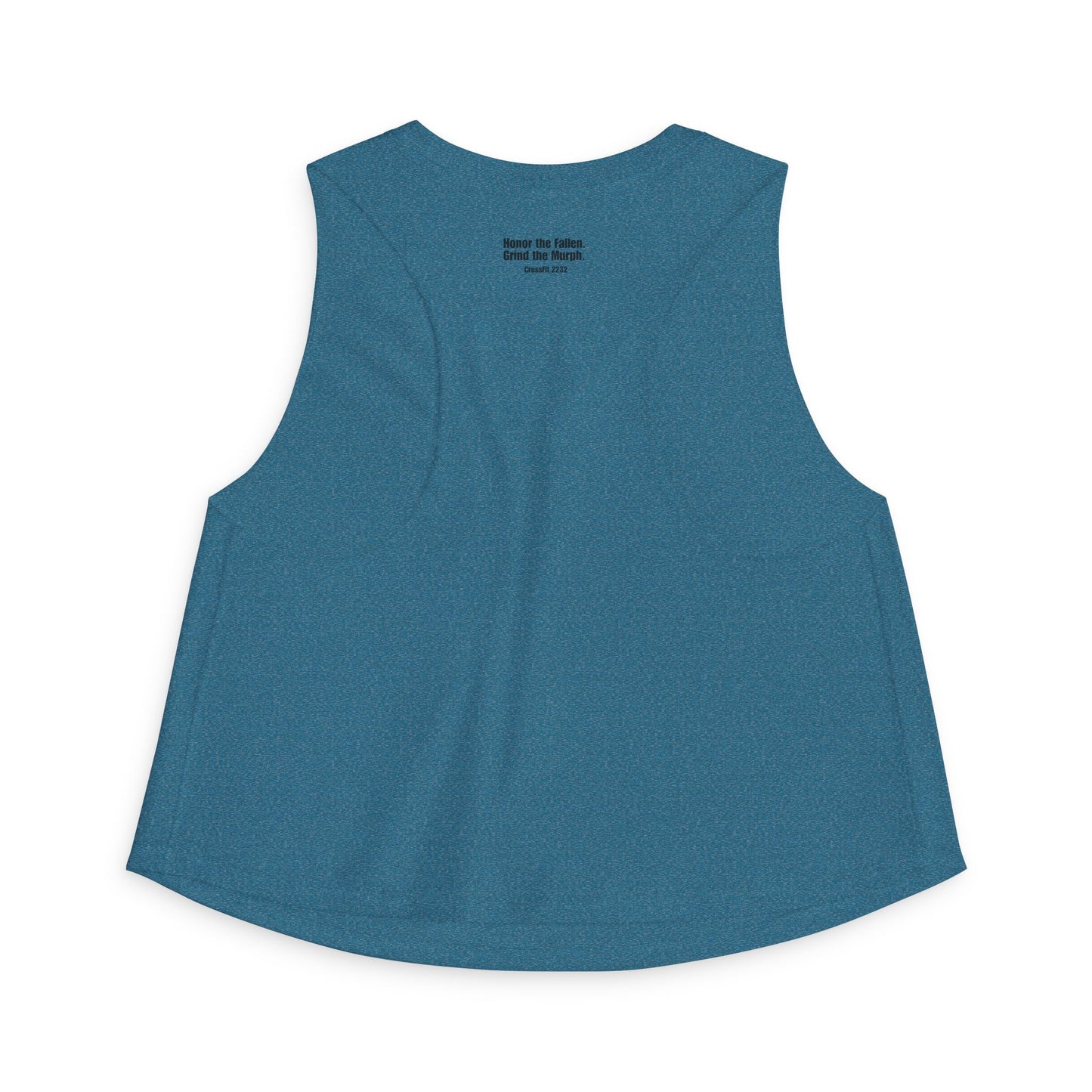 Murph Workout Women's Crop Top — American Flag WOD Fitness Tank